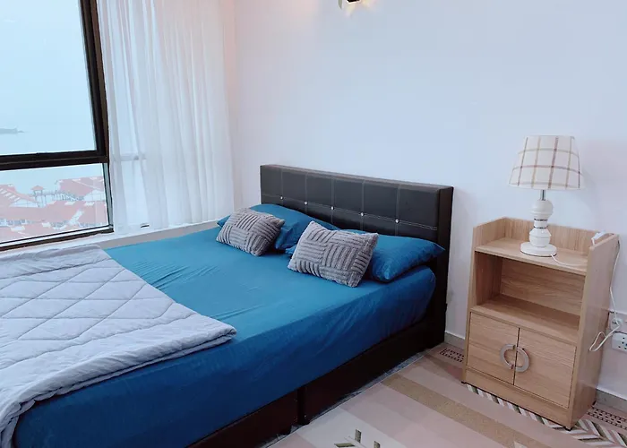 Glory Beach Duplex Ocean View - 8Pax 3Br & Free Disney Hotstar