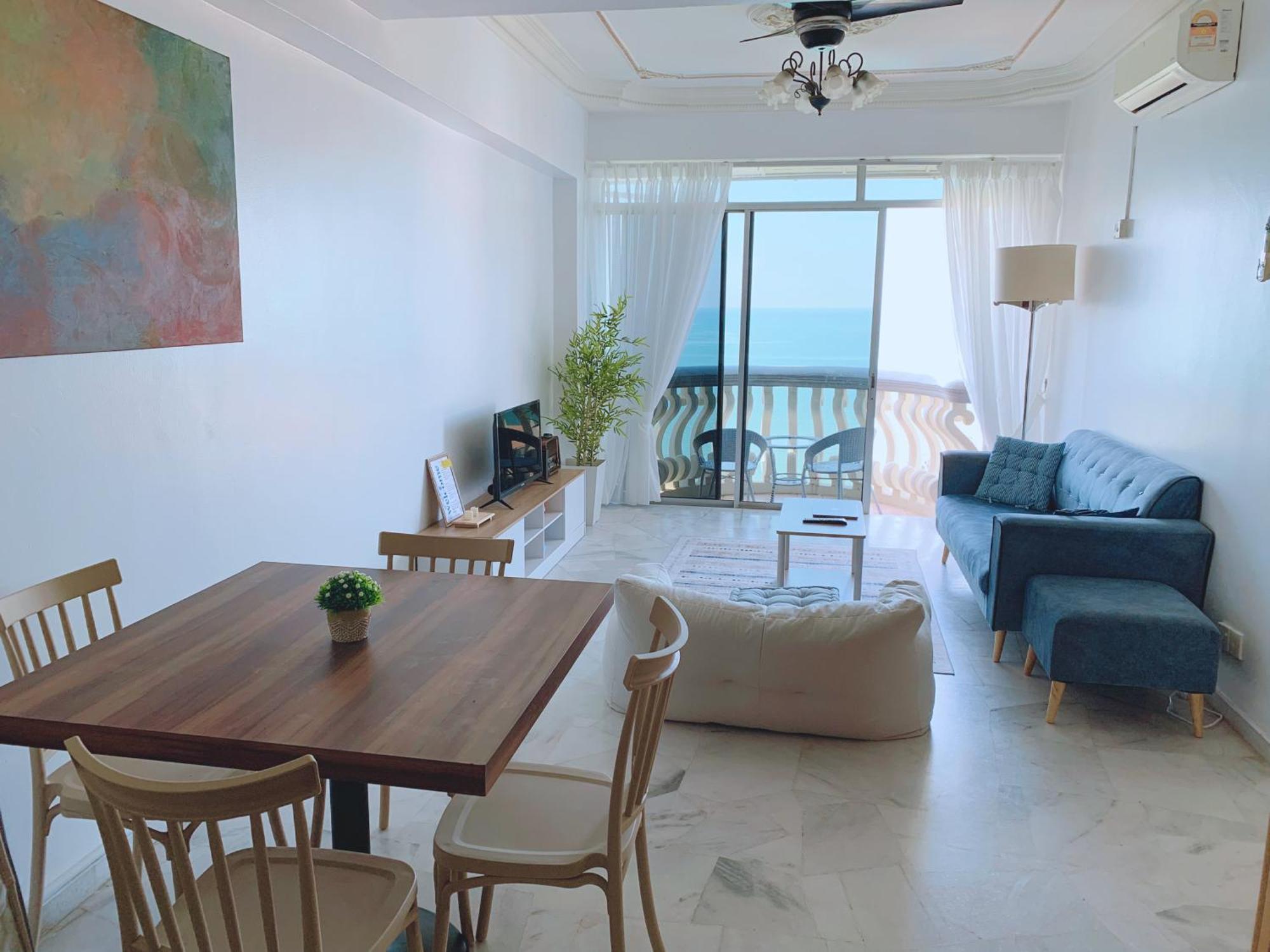 Glory Duplex Ocean View - 8pax 3br & Free Hotstar Apartment